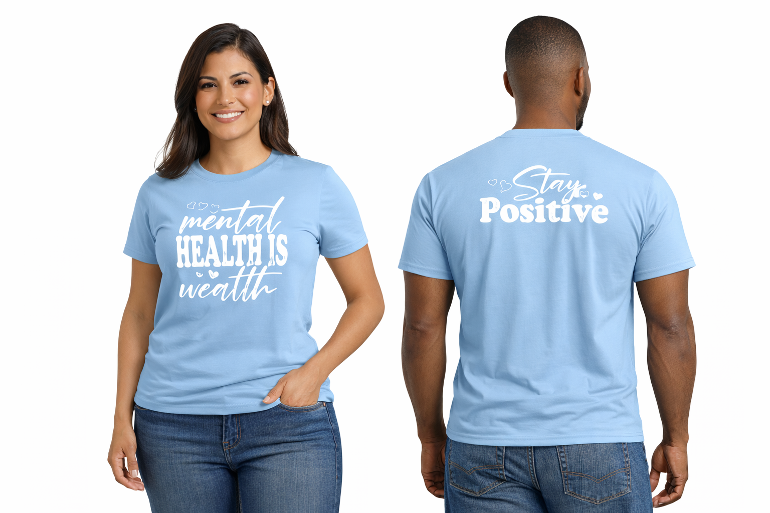 Stay Positive Tee Short-Sleeve